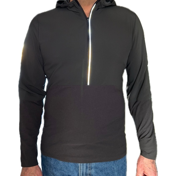 Lululemon Men’s Half Zip Running Hoodie - Picture 1 of 6